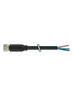 3-adriges Kabel mit M8-Buchse 5m - ADAJUSA 2