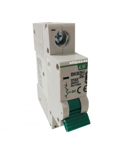 MCB circuit breaker 1 pole 2A DC -  LS