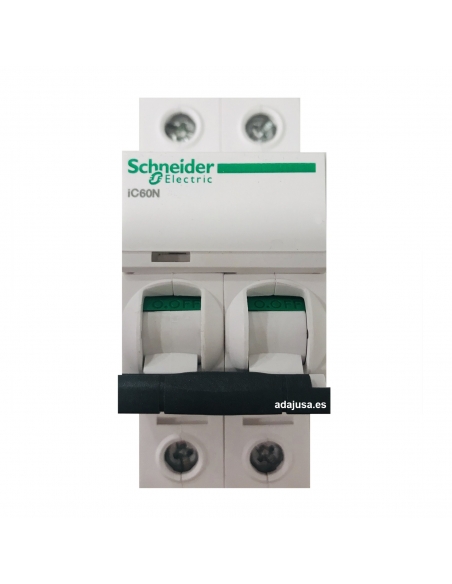 Leistungsschalter 2 Pole 10A (2x10A) IC60N C 6kA - Schneider