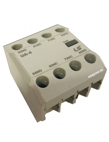 4-Kontakt 2NO 2NC Frontkontaktblock für Schütze - LS