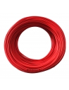 Einpoliges flexibles Kabel 1 mm2 Farbe rot