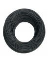 Flexible unipolar cable 1 mm2 black