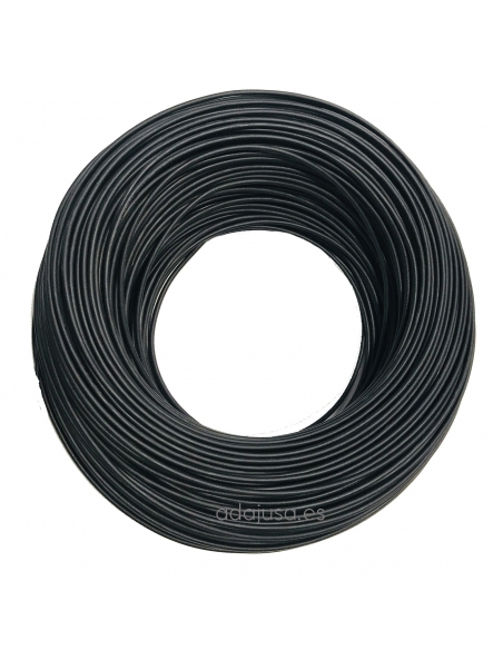 Einpoliges flexibles Kabel 1,5 mm2 Farbe schwarz