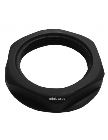 Black polyamide M40 gland nut