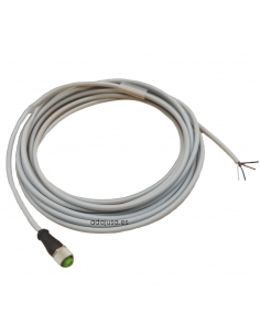 4-adriges Kabel mit M12-Buchse 5m
