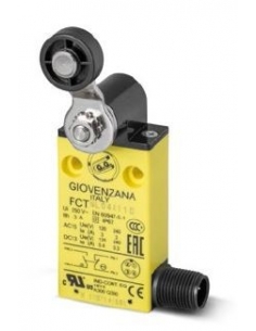 End of race lever with FCT series wheel with M12 connector - Giovenzana