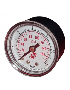 Pressure gauge 40 1/8 0-4 Kgr box in plastic - Metal Work