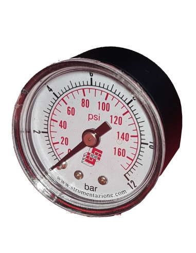 Manometer Durchmesser 40 1/8 0-4 Kgr Kunststoffgehäuse - Metal Work