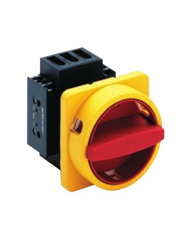 Interruptor trifásico 20A Tamaño 67 amarillo-rojo