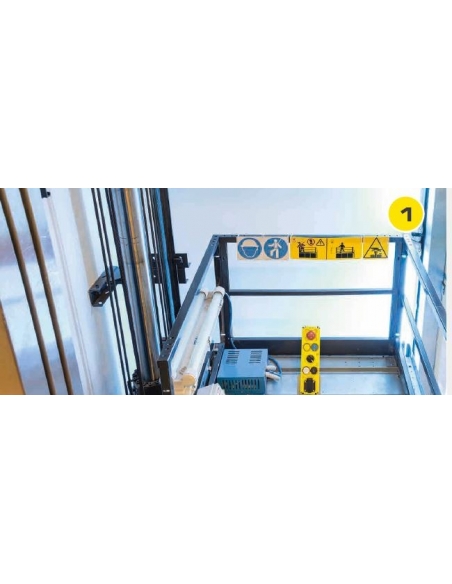 Box control maintenance elevator cab GM751 - Giovenzana