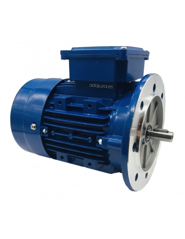 Single-phase motor 0.37Kw 0.5HP 230V 1500 rpm medium starting torque, Flange B5