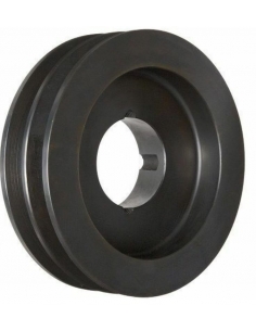 Keilriemenscheibe SPZ 190x2 Rillen Kegel T2012 - ADAJUSA