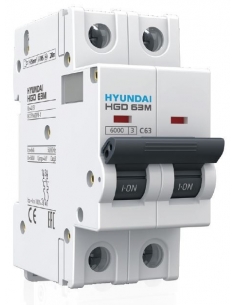 16A 1-poliger Neutralleiter-Schutzschalter - Hyundai Electric