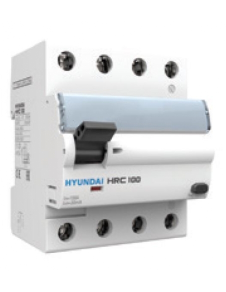 4-polig differentiell 80A 30mA 10kA Klasse A - Hyundai Electric
