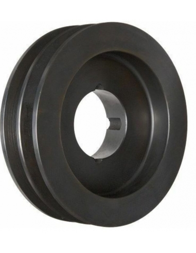 Pulley V-belt SPA 140x2 slots taper T2012 - adajusa.es