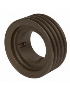 Pulley V-belt SPA 280x4 slots taper T3020 - adajusa.es