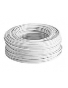 Einadrige flexible Kabeltrommel 1 mm Farbe weiß 100m
