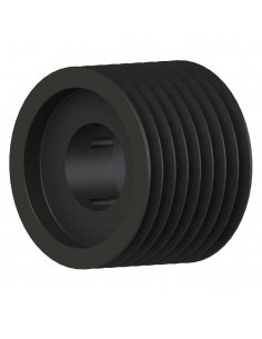 SPB 560x8 Trapetial Belt Pulley T4545 Plugper Slot - ADAJUSA