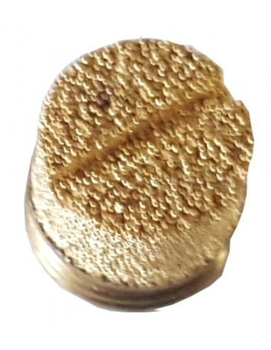1/8 Schalldämpfer aus gesinterter Bronze mit niedrigem Gehäuse