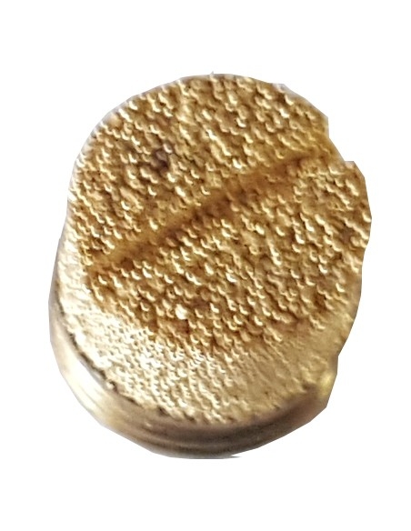 1/8 Schalldämpfer aus gesinterter Bronze mit niedrigem Gehäuse