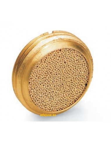 Sintered bronze silencer ST - ADAJUSA