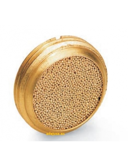 Sintered bronze silencer ST - ADAJUSA