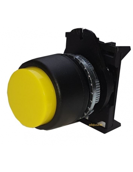 Yellow outgoing push-button head PPSN3 Giovenzana adajusa