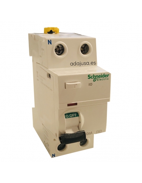 Einphasiges Differenzial 40A 30mA AC iID - Schneider