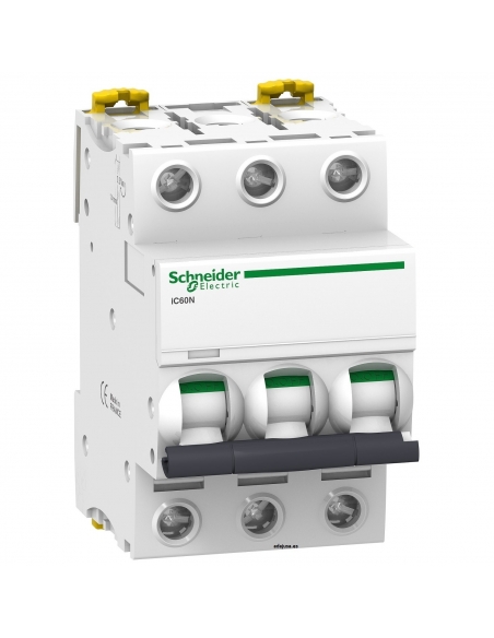3-poliger Schutzschalter 40A iC60N C 6kA - Schneider