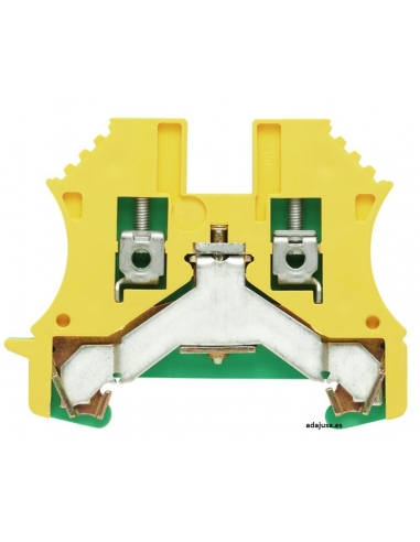 Ground Borna 2.5 Weidmuller WPE 2.5 adajusa.com.a