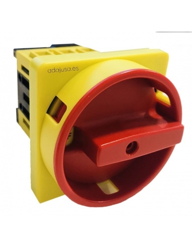 3-pole disconnector switch 40A complete 67x67mm - Giovenzana