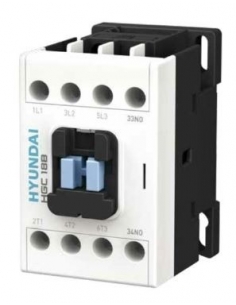 Three-phase contactor 18A coil 24Vac - Hyundai Electric