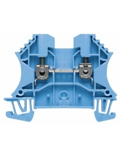 4 mm blaue Klemme WDU 4 BL Weidmuller | ADAJUSA