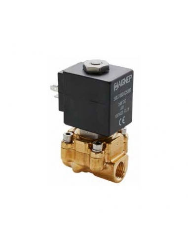 Solenoid valve fluids 1/4 2/2 open direct drive 12vcc 6.5W - adajusa.es