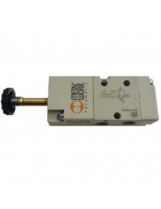 Magnetventil 1/8 3 Wege monostabil 24Vdc - Metal Work - ADAJUSA 2