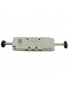 magnetventil 1/4 5/3 Wege bistabil 24Vdc 2,5W - Metal Work - ADAJUSA 2