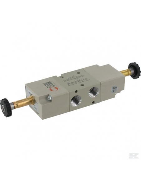 Bistable assisted 1/8 5-way solenoid valve - Metal Work - adajusa.es
