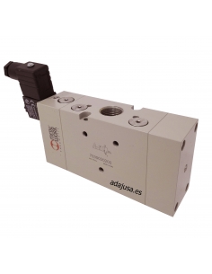 magnetventil 1/2 3 Wege monostabil 24Vdc 5W - Metal Work - ADAJUSA