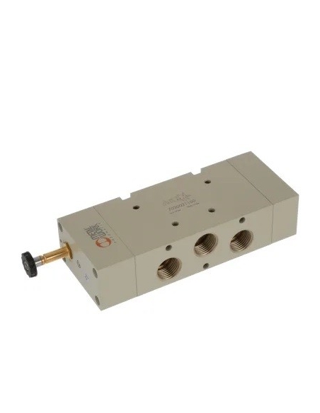 magnetventil 1/2 5 Wege monostabil unterstützt - Metal Work - ADAJUSA