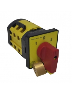 Inverter switch single-phase 20a full 48x48 red lock - Giovenzana 2