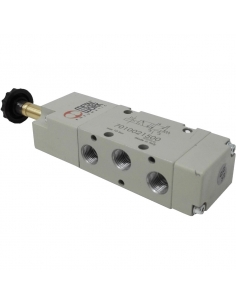 Electrovalve 1/8 5-way assisted monostable - Metal Work - ADAJUSA 2