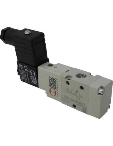 Open single-way solenoid valve (NA) 110Vac - Metal Work - ADAJUSA