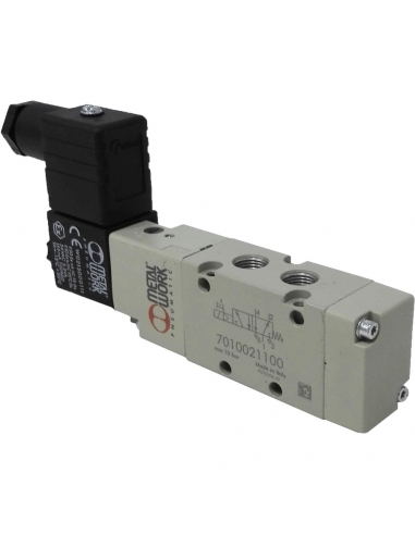 Solenoid valve 1/8 5-way monostable 24Vdc 2W - Metal Work - ADAJUSA