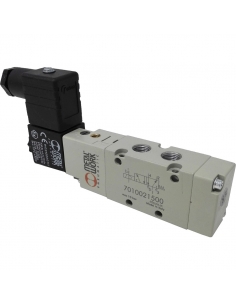 1/8 5-way monostable assisted solenoid valve 110Vac 3.5VA - Metal Work - ADAJUSA