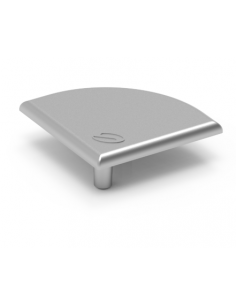 Abdeckung für Aluminiumprofil 45x45 gebogen - Metal Work - ADAJUSA 2