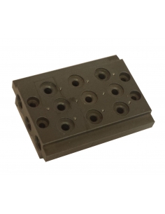 Mehrere Grundplatten für 1/8"-Ventile