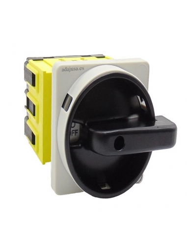 Full 3-pole disconnector switch 100a 67x67mm SE series - Giovenzana