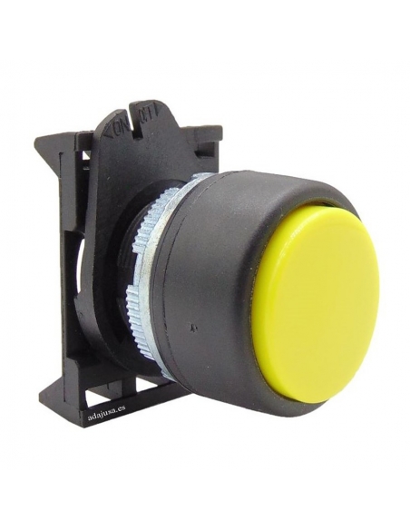 Yellow outgoing push-button head PPSN3 Giovenzana adajusa