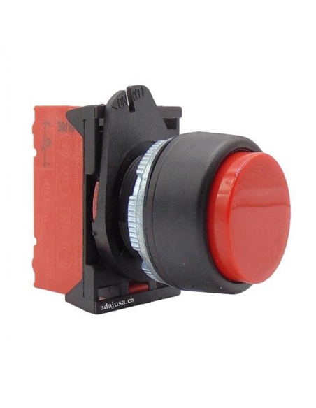 Full nc outgoing red button (NC) - Giovenzana Adajusa