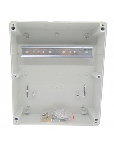 Modularer Gehäuse mit Abdeckung für 9 Module...